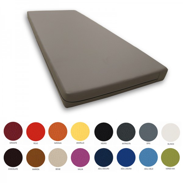 Colchoneta Kinefis grande para reabilitação com alças e cantos reforçados estofada em skay - Várias cores (200 x 100 cm) Colchoneta Kinefis grande para reabilitação com alças e cantos reforçados estofada em skay - Várias cores (200 x 100 cm)